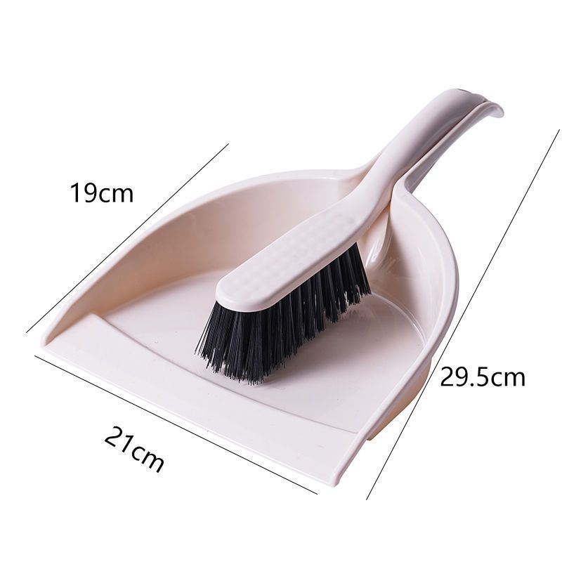 Pink Mini Dustpan and Brush Set Handheld Sweeping Broom with Rubber Lip for Desktop Kitchen Car and Camping V888-ELOSUNG38666