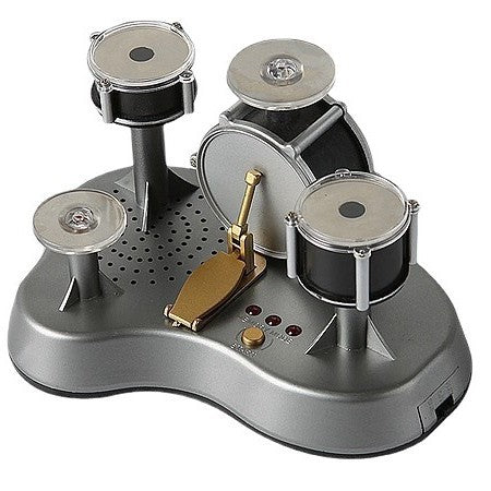 Mini Electronic Finger Drum Set Touch Sensitive Desktop Percussion Toy with Light-Up Game Mode Novelty Gift V888-ELOSUNG38689