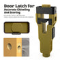 Door Latch Mortise Tool 25mm - Precision Woodworking Jig for Lock Faceplate Installation - Hammer-Driven V888-ELOSUNG38741