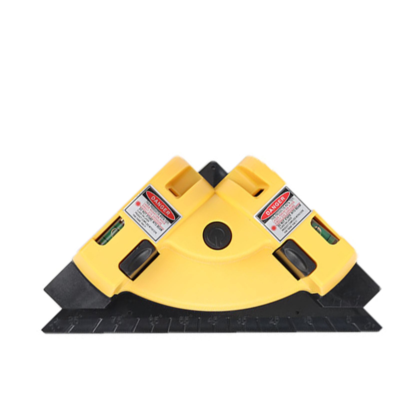 Yellow 90 Degree Laser Square Level Tool - Right Angle Line Projector for Tiling & Flooring Layout - Dual V888-ELOSUNG38745
