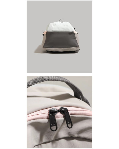 Red Minimalist Laptop Backpack Large Capacity 43cm for Men and Women - Unisex Casual School Bag for Uni and V888-ELOSUNG38763