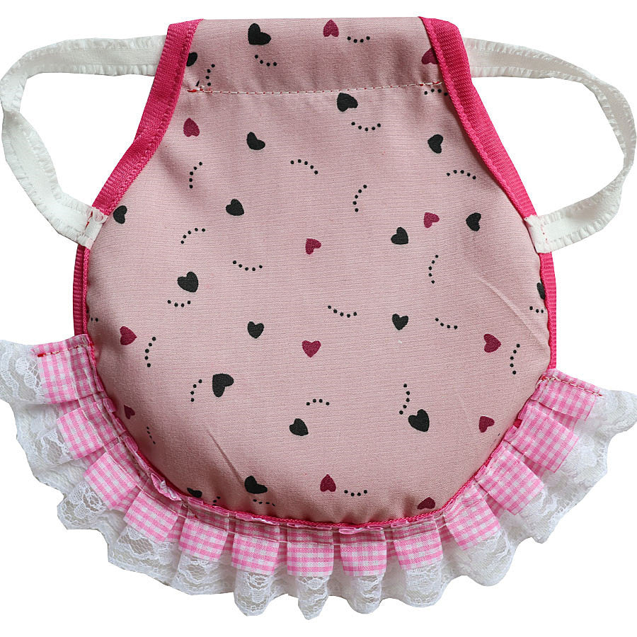 Pink Heart 4 Pack Hen Saddle Aprons for Backyard Chickens - Feather Protector for Poultry - Back Protection V888-ELOSUNG38777