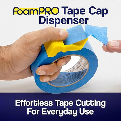 15 Pack Masking Tape Cutter Set (5 x 3 Sizes) Compact Clip-On Dispenser for 1", 1.5" & 2" Rolls Painter's V888-ELOSUNG38888
