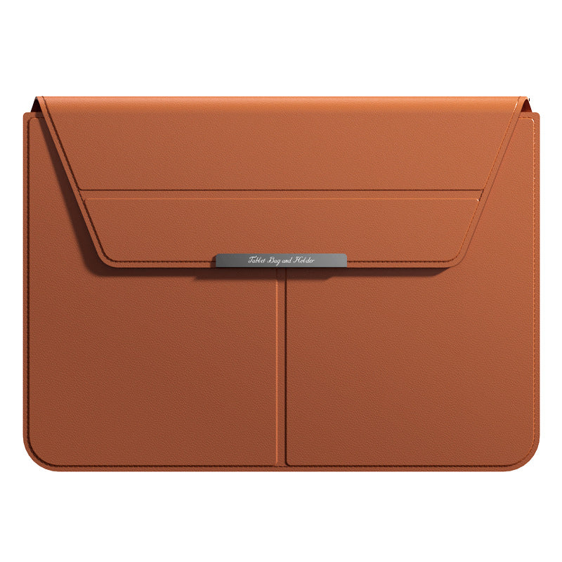 3-in-1 Detachable PU Leather Laptop Sleeve with Ergonomic Stand & Mouse Pad(grey 13/14 inch) V888-ELOSUNG39005