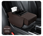Premium Car Armrest Organizer & Comfort Pad(brown) V888-ELOSUNG39015