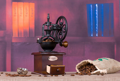 Manual Coffee Bean Grinder(brown) V888-ELOSUNG39024