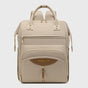 Multifunctional Diaper Bag Backpack(Apricot) - Large Capacity & Organized Storage for Baby Essentials V888-ELOSUNG39040