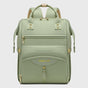 Multifunctional Diaper Bag Backpack(Green) - Large Capacity & Organized Storage for Baby Essentials V888-ELOSUNG39041