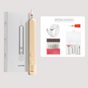 Khaki Pro Portable Electric Nail Drill Kit With 10 Bits - Fast, Quiet, Rechargeable V888-ELOSUNG39060