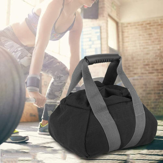 Black Portable Fitness Kettlebell Sandbag V888-ELOSUNG39090