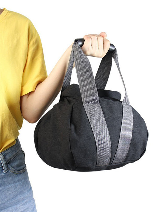 Black Portable Fitness Kettlebell Sandbag V888-ELOSUNG39090