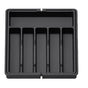 Black Adjustable Cutlery Tray (33-57cm) V888-ELOSUNG39098