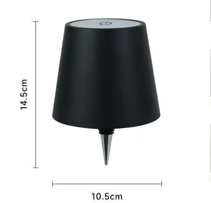 Black Cordless Tri-Color Wine Bottle LED Lamp V888-ELOSUNG39113