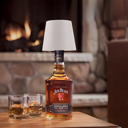 Gold Cordless Tri-Color Wine Bottle LED Lamp V888-ELOSUNG39115