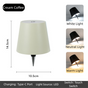Cream-Coffee Cordless Tri-Color Wine Bottle LED Lamp V888-ELOSUNG39118