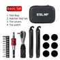 Compact Bicycle Ratchet Tool Kit With Tire Patch V888-ELOSUNG39125