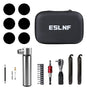 Compact Bicycle Ratchet Tool Kit With Tire Patch & Titanium Mini Pump V888-ELOSUNG39126
