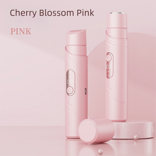 Pink Lectric Bikini Trimmer for Women, 1 Set Rechargeable 2 in 1 Body & FacialHair Removal V888-ELOSUNG39166