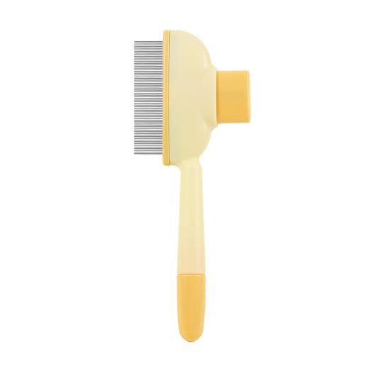 4-Pack Self-Cleaning Pet Brush Set - Stainless Steel Deshedding Slicker Combs (2 Long Pin & 2 Dual Pin) in V888-ELOSUNG39179