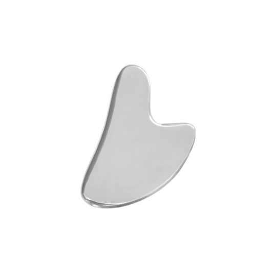 Stainless Steel Heart Gua Sha Facial Tools - Medium Size (7.5x5.8cm) for Face and Body, Massager for Reducing V888-ELOSUNG39181