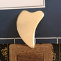 Brass Heart Gua Sha Tool - 3mm Facial Scraper for Lymphatic Drainage & Tension Relief V888-ELOSUNG39182
