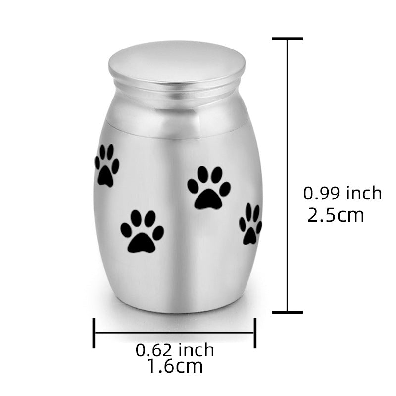 6-Pack 25x16mm Tree of Life Engraved Mini Keepsake Urn - Steel Memorial Holder for Pets V888-ELOSUNG39240