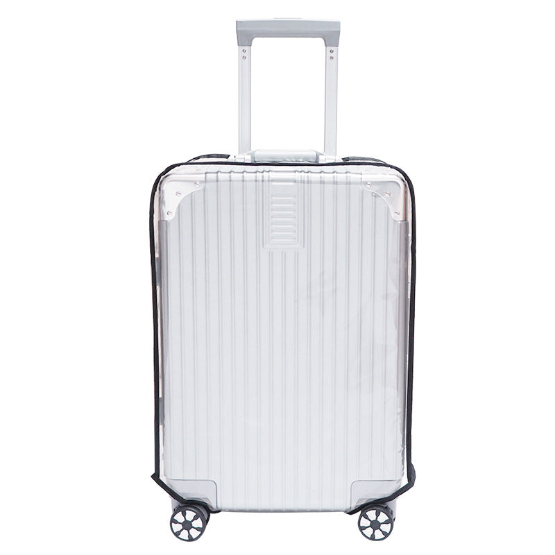 2-Pack 20" Clear PVC Luggage Cover - Heavy-Duty Waterproof & Scratch-Resistant Suitcase Protector V888-ELOSUNG39341