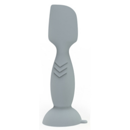 4-Pack Grey Small Silicone Ointment Applicator Spatulas(10 CM x 3.3 CM) - Cream Spreader with Suction Base, V888-ELOSUNG39470
