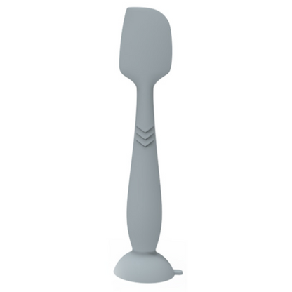 4-Pack Grey Large Silicone Ointment Applicator Spatulas(16.5 CM x 3.8 CM) - Cream Spreader with Suction Base, V888-ELOSUNG39471