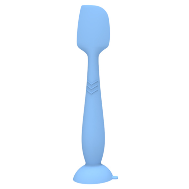 4-Pack Blue Large Silicone Ointment Applicator Spatulas(16.5 CM x 3.8 CM) - Cream Spreader with Suction Base, V888-ELOSUNG39473
