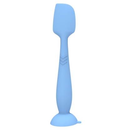 4-Pack Blue Large Silicone Ointment Applicator Spatulas(16.5 CM x 3.8 CM) - Cream Spreader with Suction Base, V888-ELOSUNG39473