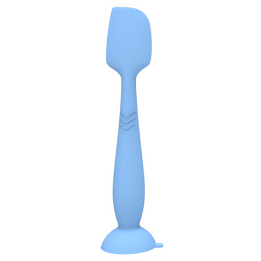 4-Pack Blue Large Silicone Ointment Applicator Spatulas(16.5 CM x 3.8 CM) - Cream Spreader with Suction Base, V888-ELOSUNG39473