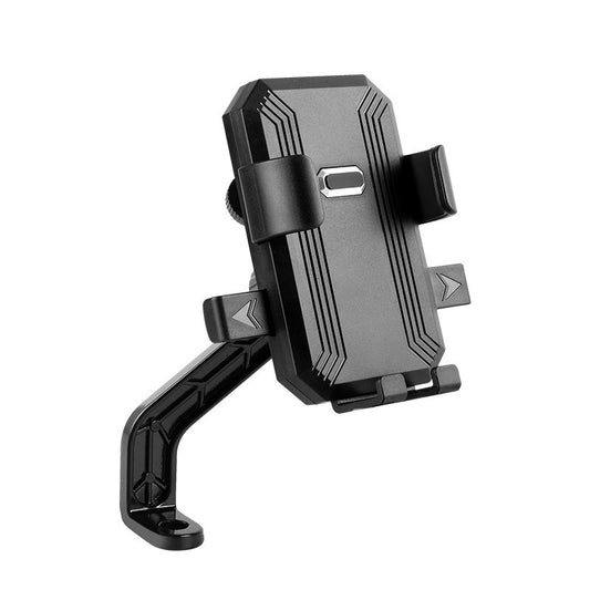 2-Pack Shock-Absorbing and Non-Slip Rearview Mirror Phone Holder with Detachable Mini Umbrella - , Waterproof V888-ELOSUNG39488