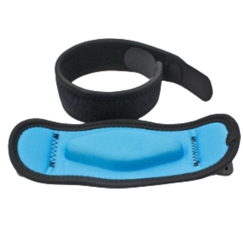 Two-Pair Blue Adjustable Compression Elbow Brace with Thick Sponge Padding - Sports Support for Various V888-ELOSUNG39589