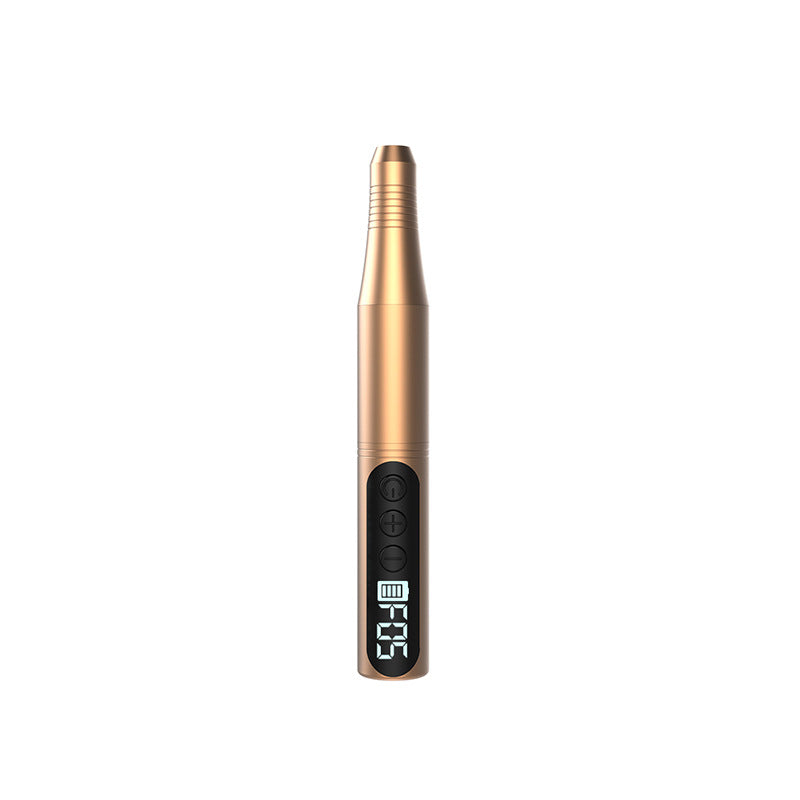 Golden Portable Wireless Professional Electric Nail Drill Machine Includeing 6 Nail Drill Bits- High-Speed V888-ELOSUNG39625