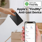 Ultra-Slim 2mm Glass Card Tracker for iOS - Global GPS Location Finding for Wallet, Keys, and Luggage V888-ELOSUNG39694