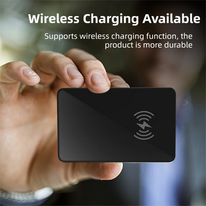 Ultra-Slim 2mm Glass Card Tracker for iOS - Global GPS Location Finding for Wallet, Keys, and Luggage V888-ELOSUNG39694