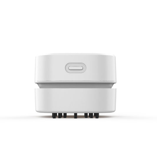White Portable Handheld Cordless Mini Desktop Vacuum Cleaner - Powerful 10KPA Suction, Efficient Dust & V888-ELOSUNG39709