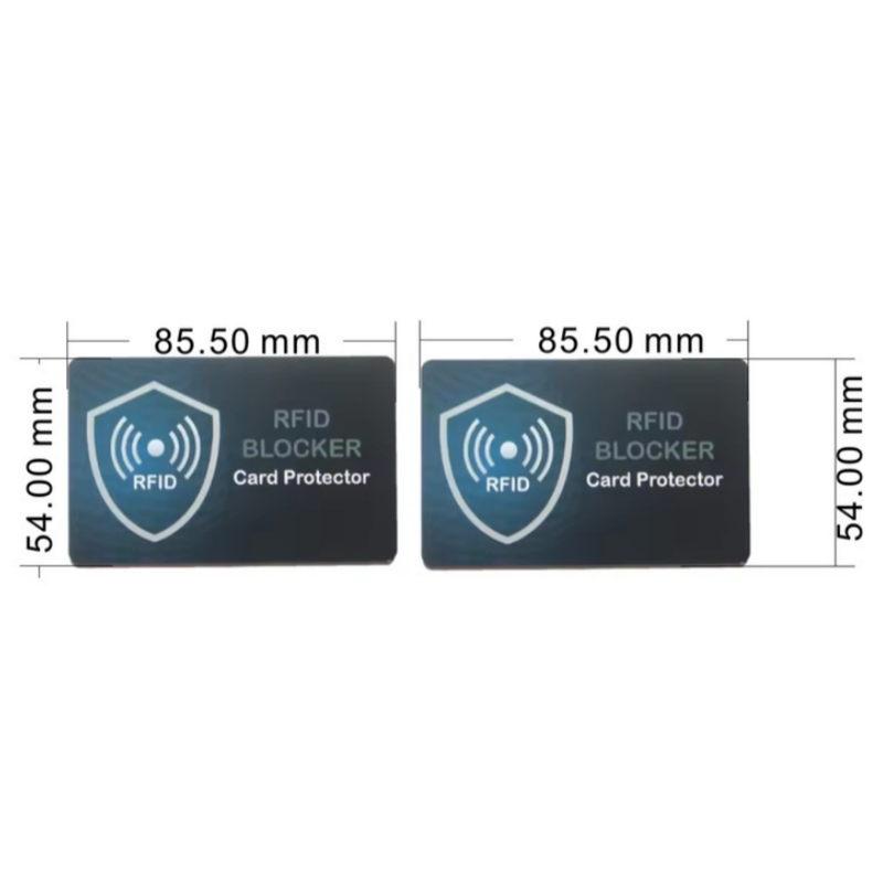 Dark Blue Style RFID & NFC Blocking Card Set (5 Pack) - Contactless NFC ID / Credit Card Protection, V888-ELOSUNG39734