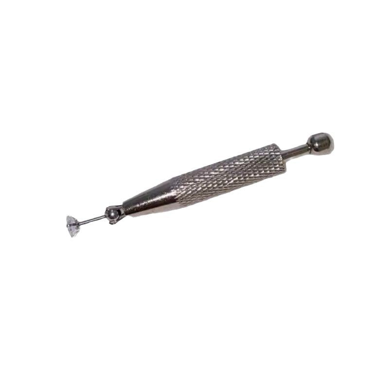 Stainless Steel Earring Wearer Helper - 4-Prong Grabber Tool , Ear Stud Threaded Ball Fixed Aid (6CM) V888-ELOSUNG39738