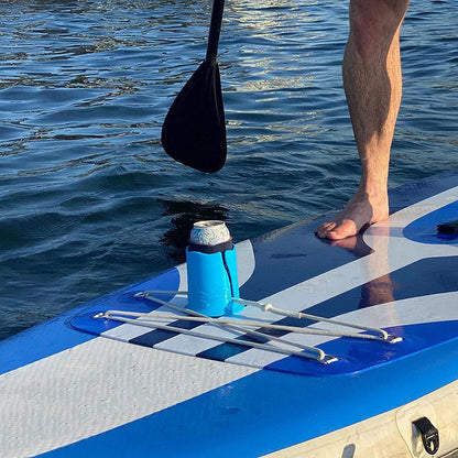 2-Pack Pink Outdoor Surfboard Water Bottle Holder - Portable PP & Silicone Drink Stabilizer for Water Sports V888-ELOSUNG39746