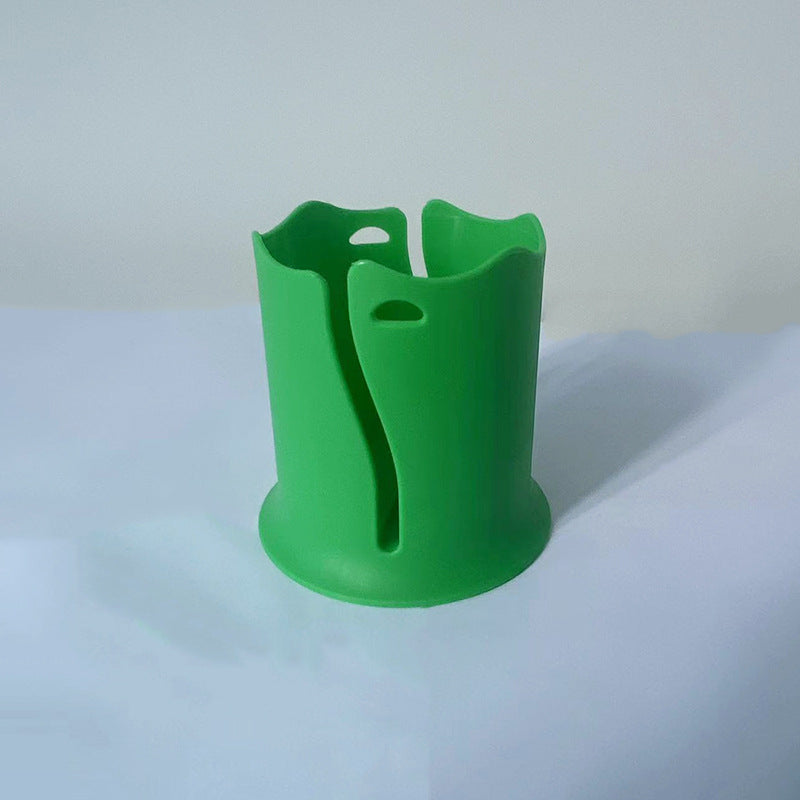 2-Pack Green Outdoor Surfboard Water Bottle Holder - Portable PP & Silicone Drink Stabilizer for Water Sports V888-ELOSUNG39747