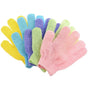 5-Pack Exfoliating Bath Mitts Set - Double-Sided & Gentle Scrubbing Gloves for Deep Skin Cleansing, Elastic V888-ELOSUNG39748