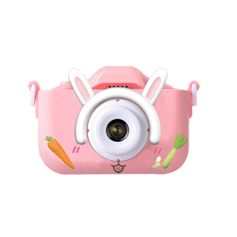 X2 Pink Single Lens Kids Carrot Bunny Digital Camera - Multi-Functions With 20MP Interpolation, Photo & V888-ELOSUNG397784