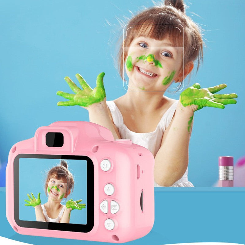 X2 Blue Single Lens Kids Cat Digital Camera - Multi-Functions With 20MP Interpolation, Photo & Multiple V888-ELOSUNG397789