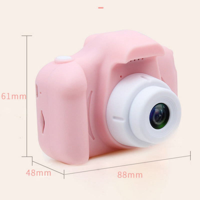 X2 Pink HD Dual Lens Kids Cat Digital Camera - Multi-Functions With 20MP Interpolation, Photo & Multiple V888-ELOSUNG397794