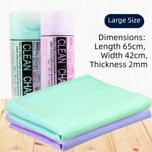 2-Pack Large Size Super Absorbent Quick Drying Pet Towel with Storage Canister(65x42CM) - NonHair-Stick PVA V888-ELOSUNG39857