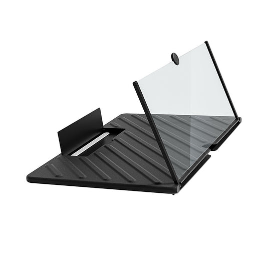 Black 20-Inch Ultra-Clear Portable Retractable HD Mobile Phone Screen Magnifier - Eye Protection Fresnel Lens V888-ELOSUNG39946
