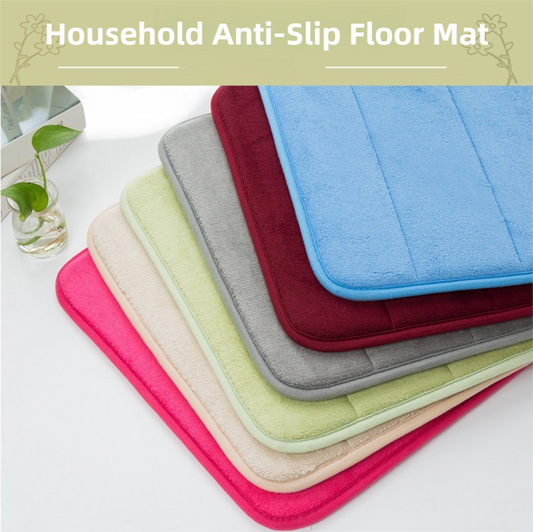 Dark Brown Ultra-Absorbent Non-Slip Thickened Bath Mat(1.8x40x60CM) - Luxurious Durable Soft Floor Rug with V888-ELOSUNG39985