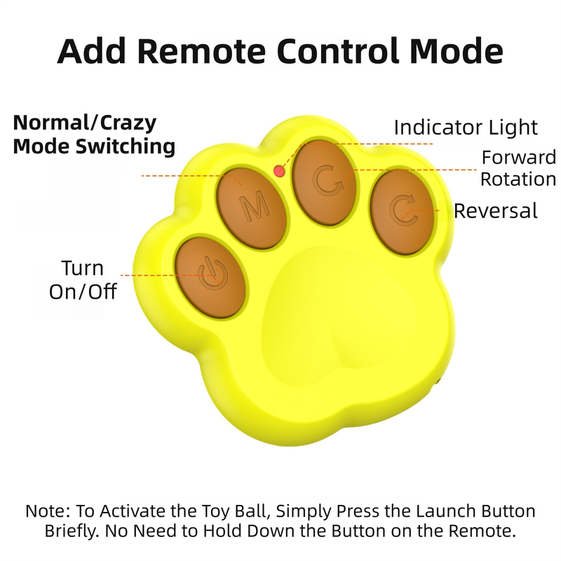 Orange Durable TPU Smart Interactive Electric Pet Toy Ball - Automatic Bouncing Dog & Cat Chew Toy, Shaking V888-ELOSUNG39999